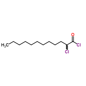 2-Chlorododecanoic acid chlorideStructure,59117-77-0Structure 2-Chlorododecanoic acid chloride Structure,59117-77-0Structure