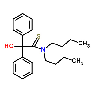 N,N-二丁基-a-羥基-a-苯基-苯乙烷硫代酰胺結構式_59408-53-6結構式