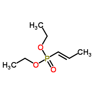 (1-丙烯基)磷酸二乙酯結(jié)構(gòu)式_5954-65-4結(jié)構(gòu)式