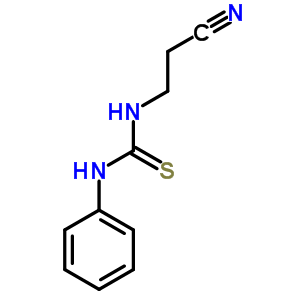 1-(2-Cyanoethyl)-3-phenyl-thioureaStructure,59669-99-7Structure 1-(2-Cyanoethyl)-3-phenyl-thiourea Structure,59669-99-7Structure