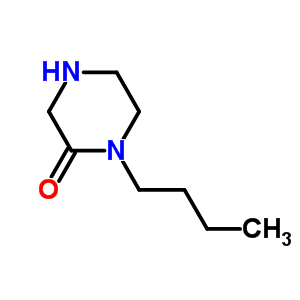 (9CI)-1-丁基哌嗪酮結(jié)構(gòu)式_59702-09-9結(jié)構(gòu)式