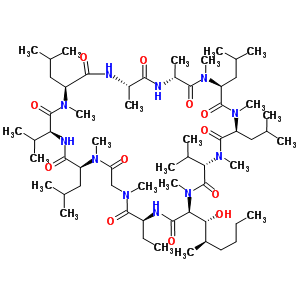 Dihydrocyclosporin aStructure,59865-15-5Structure Dihydrocyclosporin a Structure,59865-15-5Structure