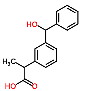 Dihydro ketoprofen (mixture of diastereomers)Structure,59960-32-6Structure Dihydro ketoprofen (mixture of diastereomers) Structure,59960-32-6Structure