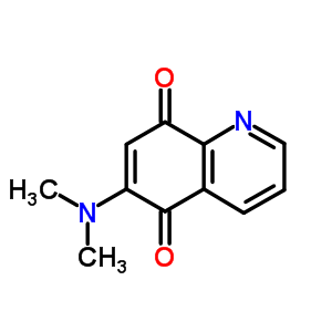 6-Dimethylaminoquinoline-5,8-dioneStructure,59963-00-7Structure 6-Dimethylaminoquinoline-5,8-dione Structure,59963-00-7Structure