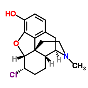 6α-chloro-4,5α-epoxy-17-methylmorphinan-3-olStructure,59971-06-1Structure 6α-chloro-4,5α-epoxy-17-methylmorphinan-3-ol Structure,59971-06-1Structure