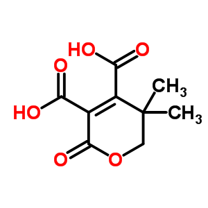 5,5-Dimethyl-2-oxo-6h-pyran-3,4-dicarboxylic acidStructure,60299-45-8Structure 5,5-Dimethyl-2-oxo-6h-pyran-3,4-dicarboxylic acid Structure,60299-45-8Structure