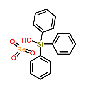 Trioxo(triphenylsilanolato)rheniumStructure,60624-60-4Structure Trioxo(triphenylsilanolato)rhenium Structure,60624-60-4Structure