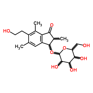 Pterosin c 3-glucosideStructure,60657-36-5Structure Pterosin c 3-glucoside Structure,60657-36-5Structure