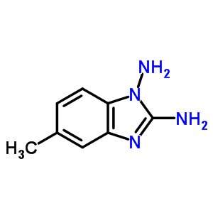 1H-benzimidazole-1,2-diamine,5-methyl-(9ci)Structure,60882-72-6Structure 1H-benzimidazole-1,2-diamine,5-methyl-(9ci) Structure,60882-72-6Structure