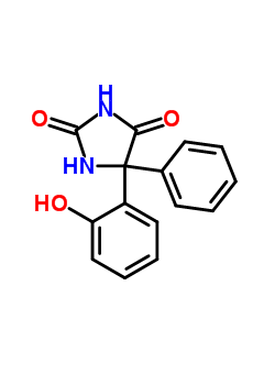 5-(2-Hydroxyphenyl)-5-phenylhydantoinStructure,60919-11-1Structure 5-(2-Hydroxyphenyl)-5-phenylhydantoin Structure,60919-11-1Structure