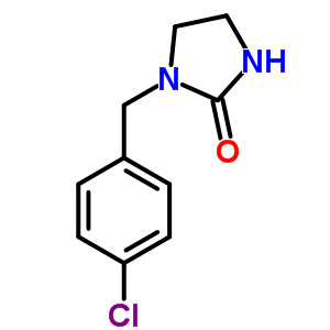 1-(4-Chlorobenzyl)imidazolidin-2-oneStructure,60927-95-9Structure 1-(4-Chlorobenzyl)imidazolidin-2-one Structure,60927-95-9Structure