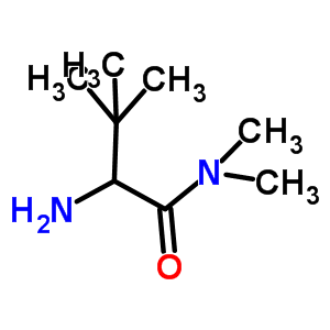 (2r)-(9ci)-2-氨基-n,n,3,3-四甲基-丁酰胺結(jié)構(gòu)式_609367-37-5結(jié)構(gòu)式