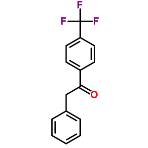 2-苯基-4-三氟甲基苯乙酮結(jié)構(gòu)式_61062-55-3結(jié)構(gòu)式