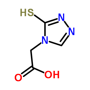2-(5-Thioxo-1h-1,2,4-triazol-4(5h)-yl)acetic acidStructure,61336-27-4Structure 2-(5-Thioxo-1h-1,2,4-triazol-4(5h)-yl)acetic acid Structure,61336-27-4Structure