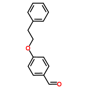 4-(2-苯基乙氧基)苯甲醛結(jié)構(gòu)式_61343-82-6結(jié)構(gòu)式