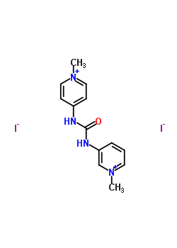 (3,4-Bispyridinium-1,1-dimethyl)urea diiodideStructure,61369-04-8Structure (3,4-Bispyridinium-1,1-dimethyl)urea diiodide Structure,61369-04-8Structure