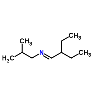 N-(2-ethylbutylidene)-2-methyl-1-propanamineStructure,61385-78-2Structure N-(2-ethylbutylidene)-2-methyl-1-propanamine Structure,61385-78-2Structure