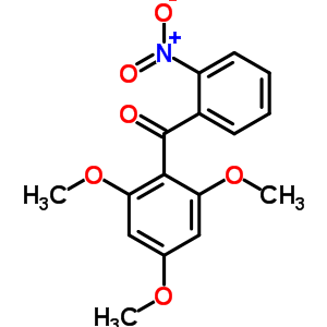 (2-Nitrophenyl)-(2,4,6-trimethoxyphenyl)methanoneStructure,61736-73-0Structure (2-Nitrophenyl)-(2,4,6-trimethoxyphenyl)methanone Structure,61736-73-0Structure