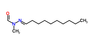 Decanal n-formyl-n-methyl hydrazoneStructure,61748-15-0Structure Decanal n-formyl-n-methyl hydrazone Structure,61748-15-0Structure