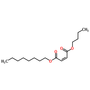 1-丁基-馬來酸-4-辛酯結(jié)構(gòu)式_61911-58-8結(jié)構(gòu)式