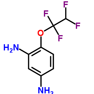 4-(1,1,2,2-Tetrafluoroethoxy)-3-benzenediamineStructure,61988-37-2Structure 4-(1,1,2,2-Tetrafluoroethoxy)-3-benzenediamine Structure,61988-37-2Structure
