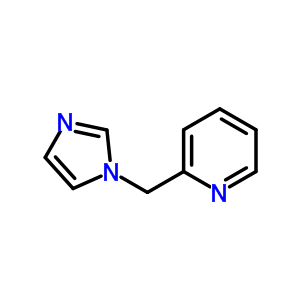 2-(1H-咪唑-1-甲基)-吡啶結(jié)構(gòu)式_62154-62-5結(jié)構(gòu)式
