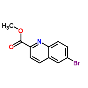 6-溴喹啉-2-羧酸甲酯結(jié)構(gòu)式_623583-88-0結(jié)構(gòu)式