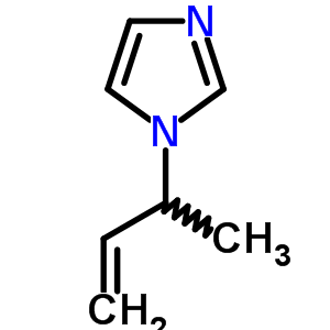 1H-imidazole,1-(1-methyl-2-propenyl)-(9ci) Structure,62366-42-1Structure