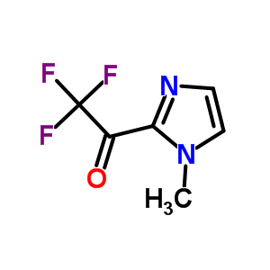 Ethanone,2,2,2-trifluoro-1-(1-methyl-1h-imidazol-2-yl)-(9ci)Structure,62366-56-7Structure Ethanone,2,2,2-trifluoro-1-(1-methyl-1h-imidazol-2-yl)-(9ci) Structure,62366-56-7Structure