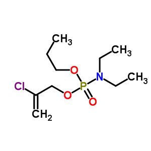 (2-Chloroallyl) propyl n,n-dimethylphosphoramidateStructure,62484-89-3Structure (2-Chloroallyl) propyl n,n-dimethylphosphoramidate Structure,62484-89-3Structure