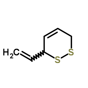 3-Vinyl-4h-1,2-dithiinStructure,62488-53-3Structure 3-Vinyl-4h-1,2-dithiin Structure,62488-53-3Structure