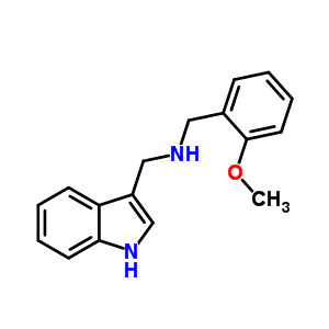 (1H-Indol-3-ylmethyl)-(2-methoxy-benzyl)-amine Structure,625409-25-8Structure