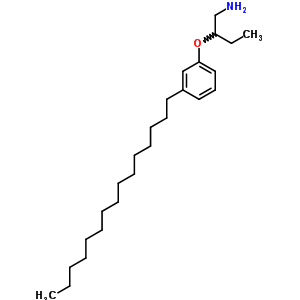 2-(3-Pentadecylphenoxy)-1-butanamineStructure,62609-90-9Structure 2-(3-Pentadecylphenoxy)-1-butanamine Structure,62609-90-9Structure