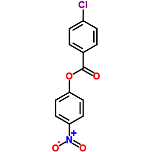 4-氯苯甲酸 4-硝基苯酯結構式_6264-29-5結構式