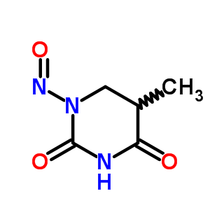 1-Nitroso-5,6-dihydrothymineStructure,62641-67-2Structure 1-Nitroso-5,6-dihydrothymine Structure,62641-67-2Structure
