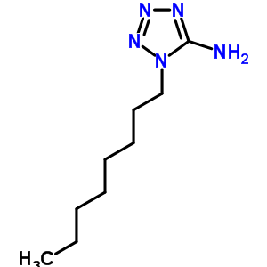 1-Octyl-1h-tetrazol-5-amineStructure,62654-16-4Structure 1-Octyl-1h-tetrazol-5-amine Structure,62654-16-4Structure