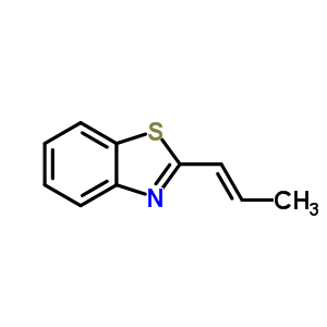 Benzothiazole, 2-(1-propenyl)-(9ci)Structure,6270-75-3Structure Benzothiazole, 2-(1-propenyl)-(9ci) Structure,6270-75-3Structure