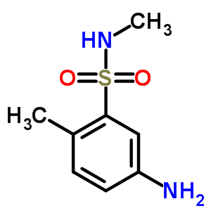 5-Amino-n,2-dimethyl-benzenesulfonamideStructure,6274-17-5Structure 5-Amino-n,2-dimethyl-benzenesulfonamide Structure,6274-17-5Structure