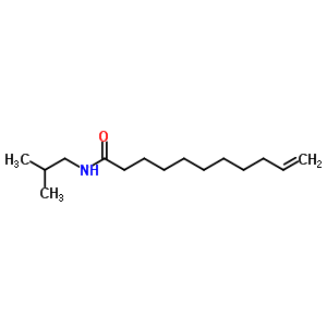 N-isobutyl-10-undecenamideStructure,62855-91-8Structure N-isobutyl-10-undecenamide Structure,62855-91-8Structure