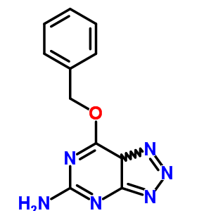 7-(苯基甲氧基)-3H-1,2,3-噻唑并[4,5-d]嘧啶-5-胺結構式_6301-83-3結構式