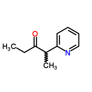 2-吡啶-2-基-3-戊酮結(jié)構(gòu)式_6304-30-9結(jié)構(gòu)式