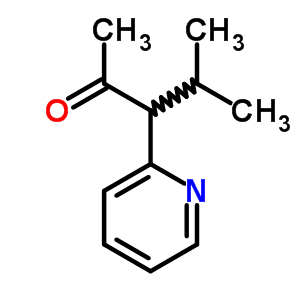 4-甲基-3-吡啶-2-基-2-戊酮結(jié)構(gòu)式_6311-89-3結(jié)構(gòu)式