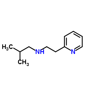 2-Pyridineethanamine,n-(2-methylpropyl)-Structure,6311-96-2Structure 2-Pyridineethanamine,n-(2-methylpropyl)- Structure,6311-96-2Structure