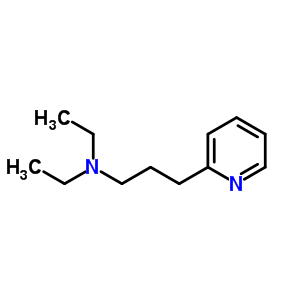 N,N-二乙基-2-吡啶丙胺結(jié)構(gòu)式_6312-05-6結(jié)構(gòu)式