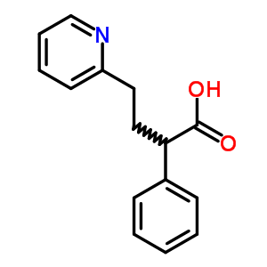a-苯基-2-吡啶丁酸結構式_6312-31-8結構式