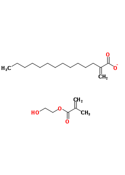 2-Propenoic acid, 2-methyl-, 2-hydroxyethyl ester, polymer with dodecyl 2-propenoateStructure,63149-67-7Structure 2-Propenoic acid, 2-methyl-, 2-hydroxyethyl ester, polymer with dodecyl 2-propenoate Structure,63149-67-7Structure