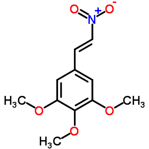 1-(3,4,5-Trimethoxyphenyl)-2-nitroetheneStructure,6316-70-7Structure 1-(3,4,5-Trimethoxyphenyl)-2-nitroethene Structure,6316-70-7Structure