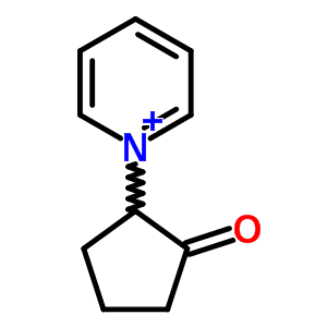 2-吡啶-1-基-1-環(huán)戊酮結(jié)構(gòu)式_6322-26-5結(jié)構(gòu)式