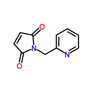 1H-pyrrole-2,5-dione,1-(2-pyridinylmethyl)-Structure,6331-16-4Structure 1H-pyrrole-2,5-dione,1-(2-pyridinylmethyl)- Structure,6331-16-4Structure