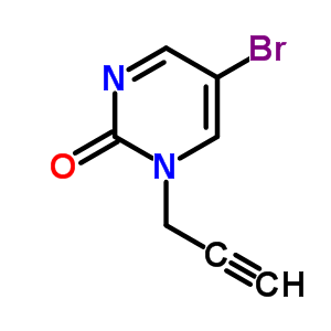 1-炔丙基-5-溴嘧啶-2-酮結(jié)構(gòu)式_63331-28-2結(jié)構(gòu)式
